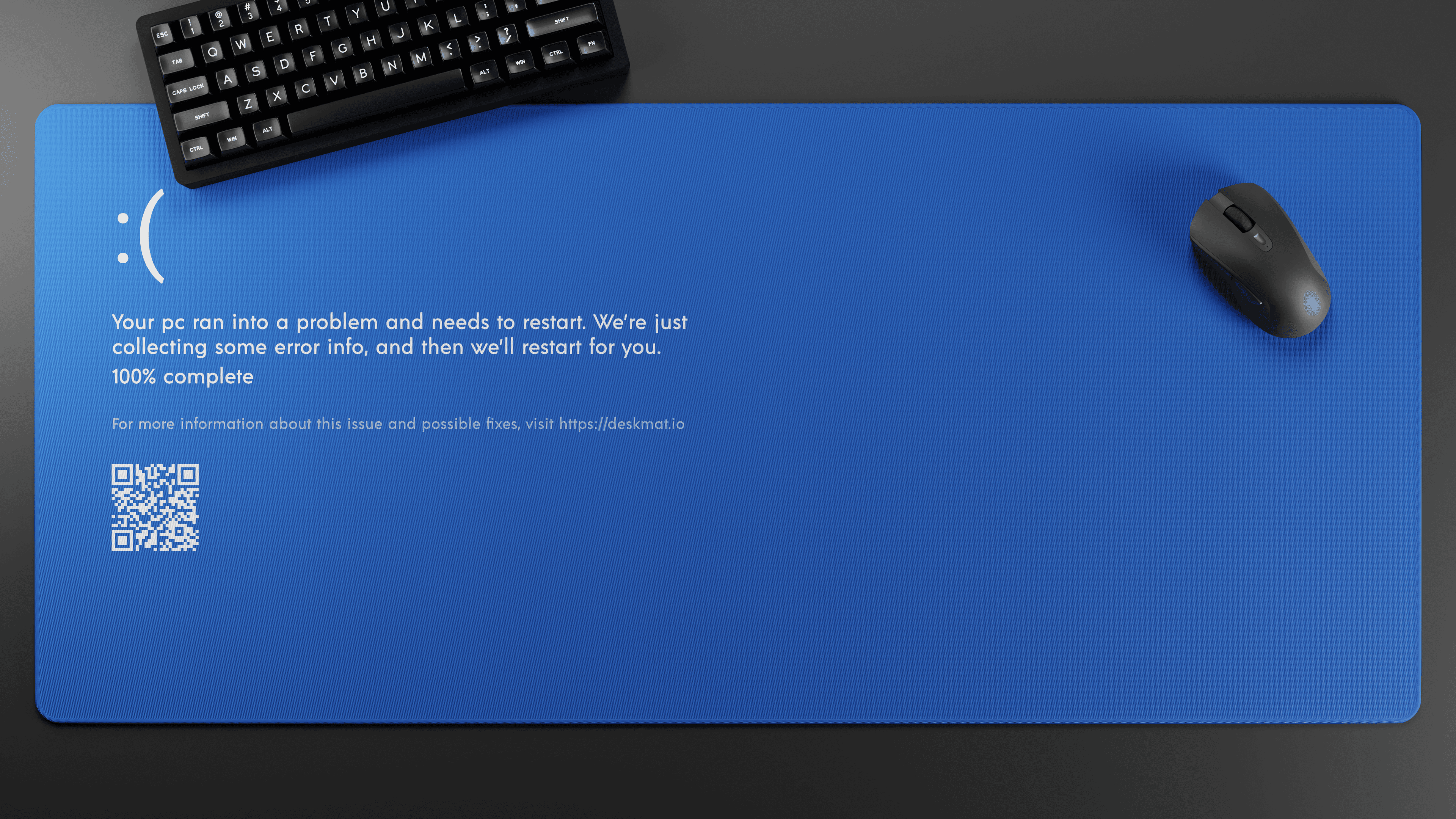 Deskmat 'Bluescreen of Death' by glutch