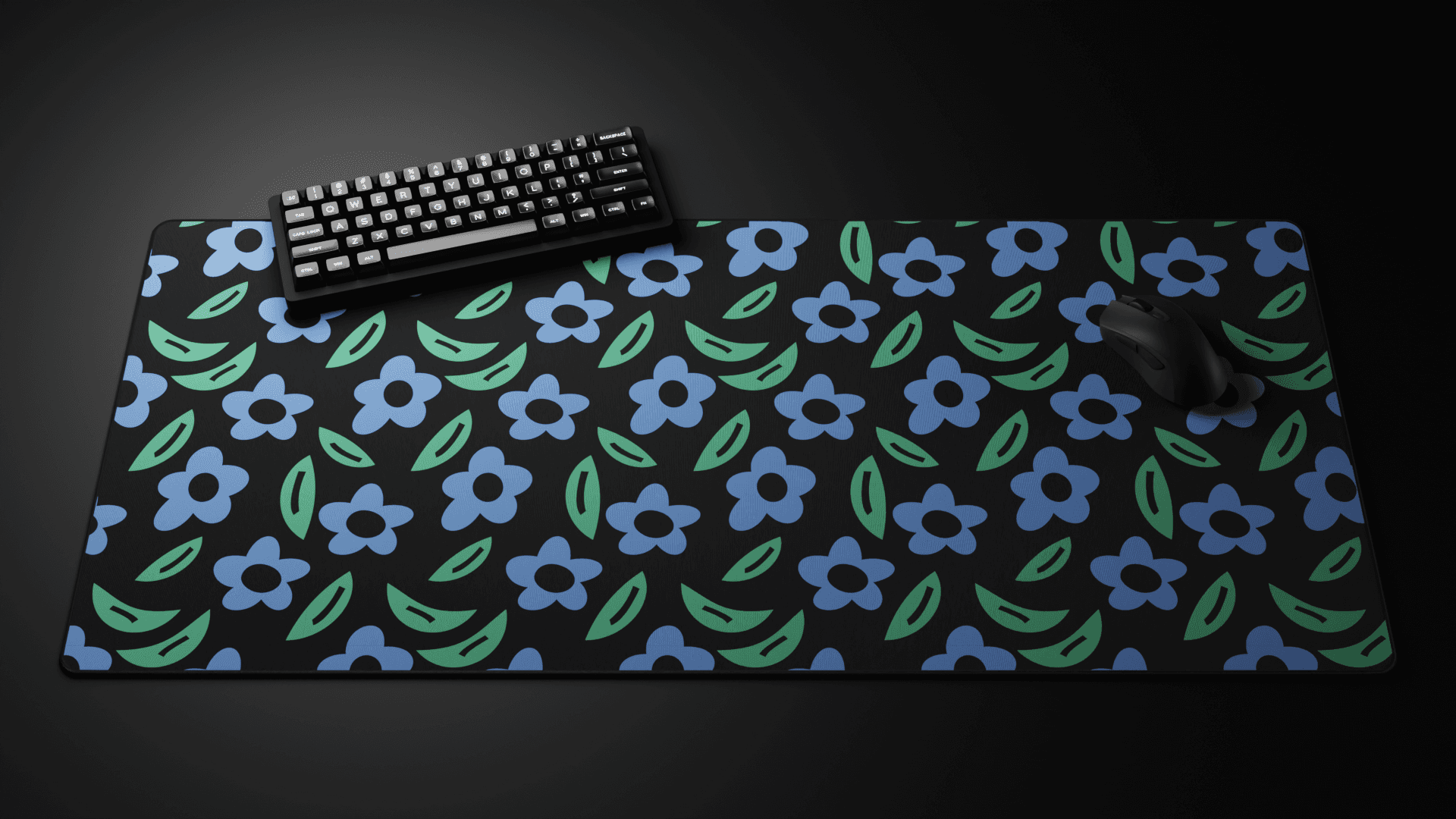 Deskmat 'Night Meadow ' by FlosFeram